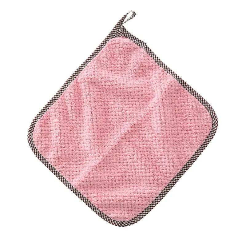 Double-Sided Absorbent Dish Cloth and Towel