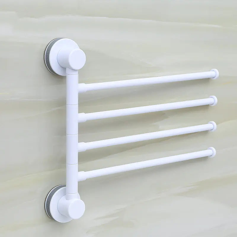 102ecoco Magic Suction Towel Rack for Bathroom & Kitchen