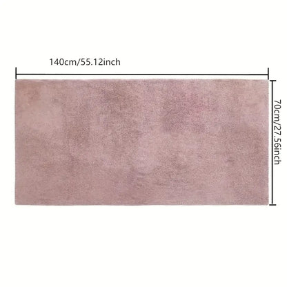2pcs Ultra Soft Coral Fleece Shower Towel Set