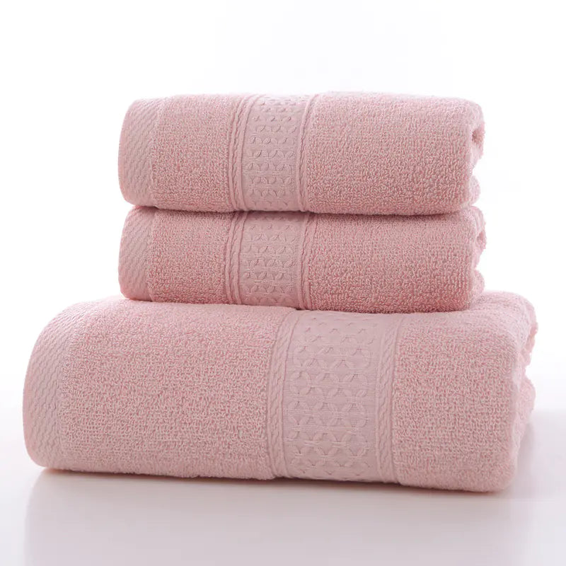 Milan Cotton Towel Set - Thick Bath Towel Combo
