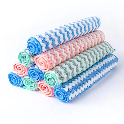Thick Absorbent Kitchen Cleaning Cloth and Towel