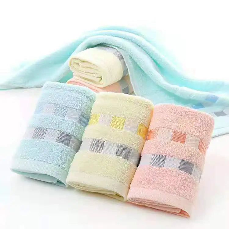 Thick Cotton Jacquard Bath Towel (Large Size)