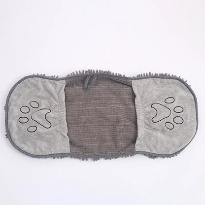 Chenille Pet Dog Bath Towel
