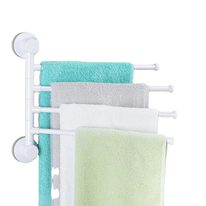 102ecoco Magic Suction Towel Rack for Bathroom & Kitchen