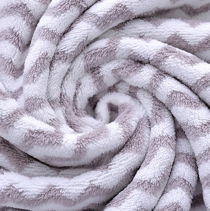 Super Absorbent Coral Fleece Microfiber Face Towel