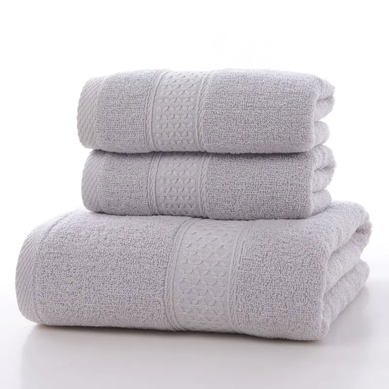 Milan Cotton Towel Set - Thick Bath Towel Combo