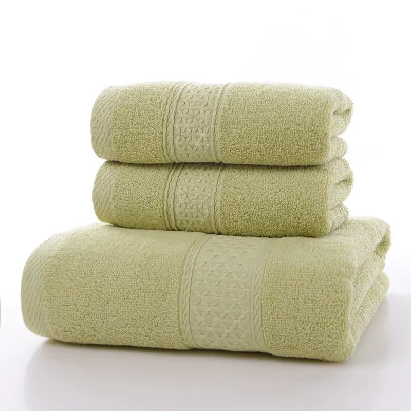 Milan Cotton Towel Set - Thick Bath Towel Combo