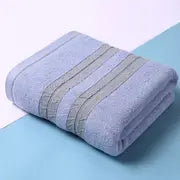 Thickened Soft Striped Bath Towel - Large & Absorbent