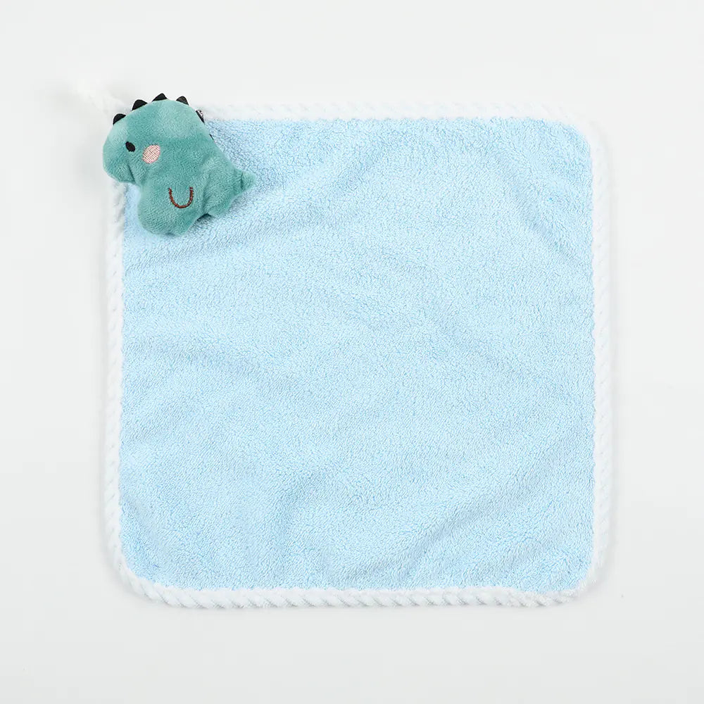 Cartoon Coral Fleece Hand Towel for Kids' Gifts