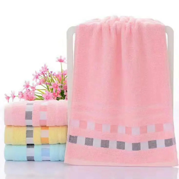 Thick Cotton Jacquard Bath Towel (Large Size)