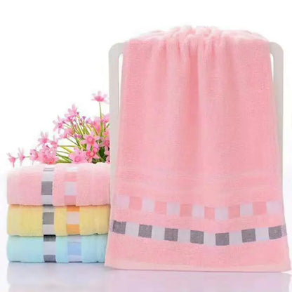Thick Cotton Jacquard Bath Towel (Large Size)
