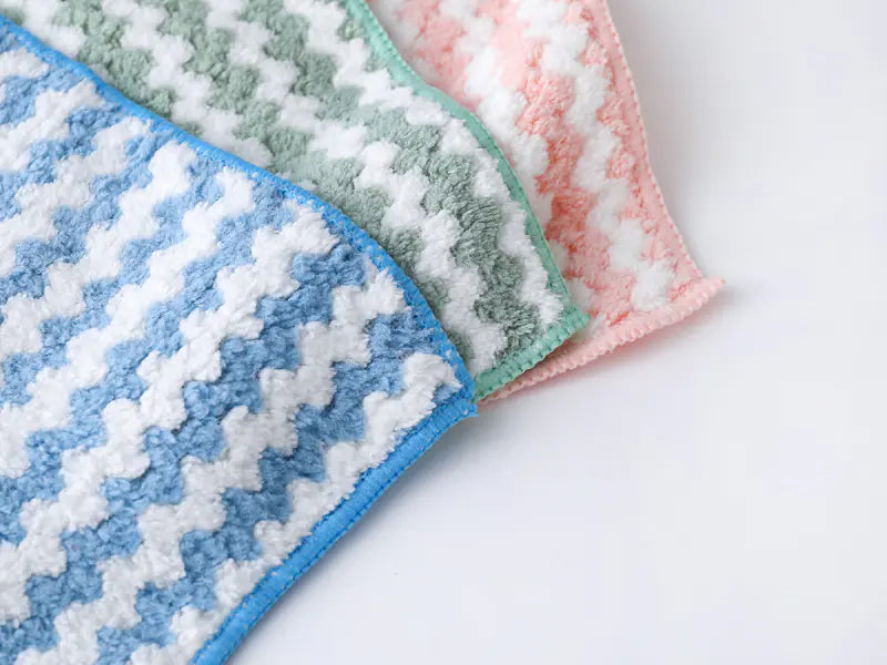 Thick Absorbent Kitchen Cleaning Cloth and Towel