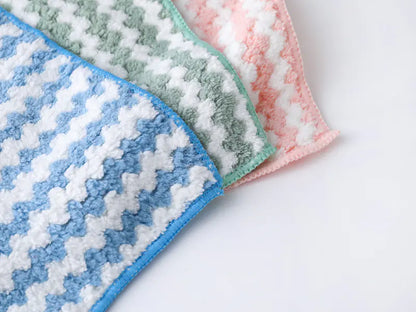 Thick Absorbent Kitchen Cleaning Cloth and Towel