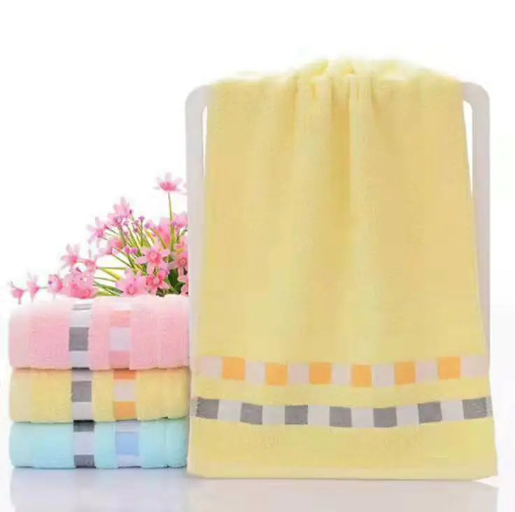 Thick Cotton Jacquard Bath Towel (Large Size)