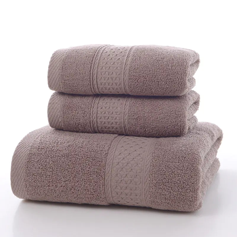 Milan Cotton Towel Set - Thick Bath Towel Combo