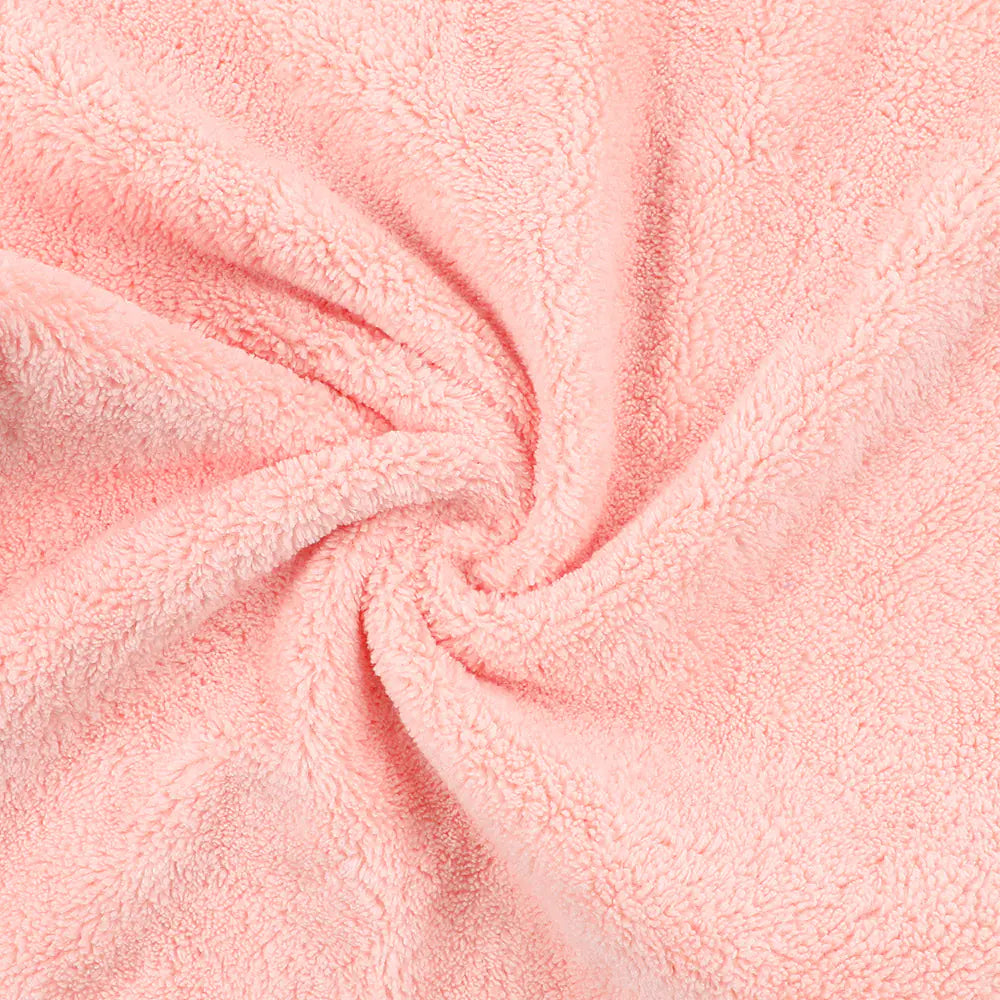 Cartoon Coral Fleece Hand Towel for Kids' Gifts