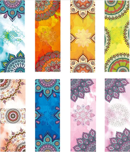 Yoga Towel, Beach Towel, Non-Slip Absorbent Towel